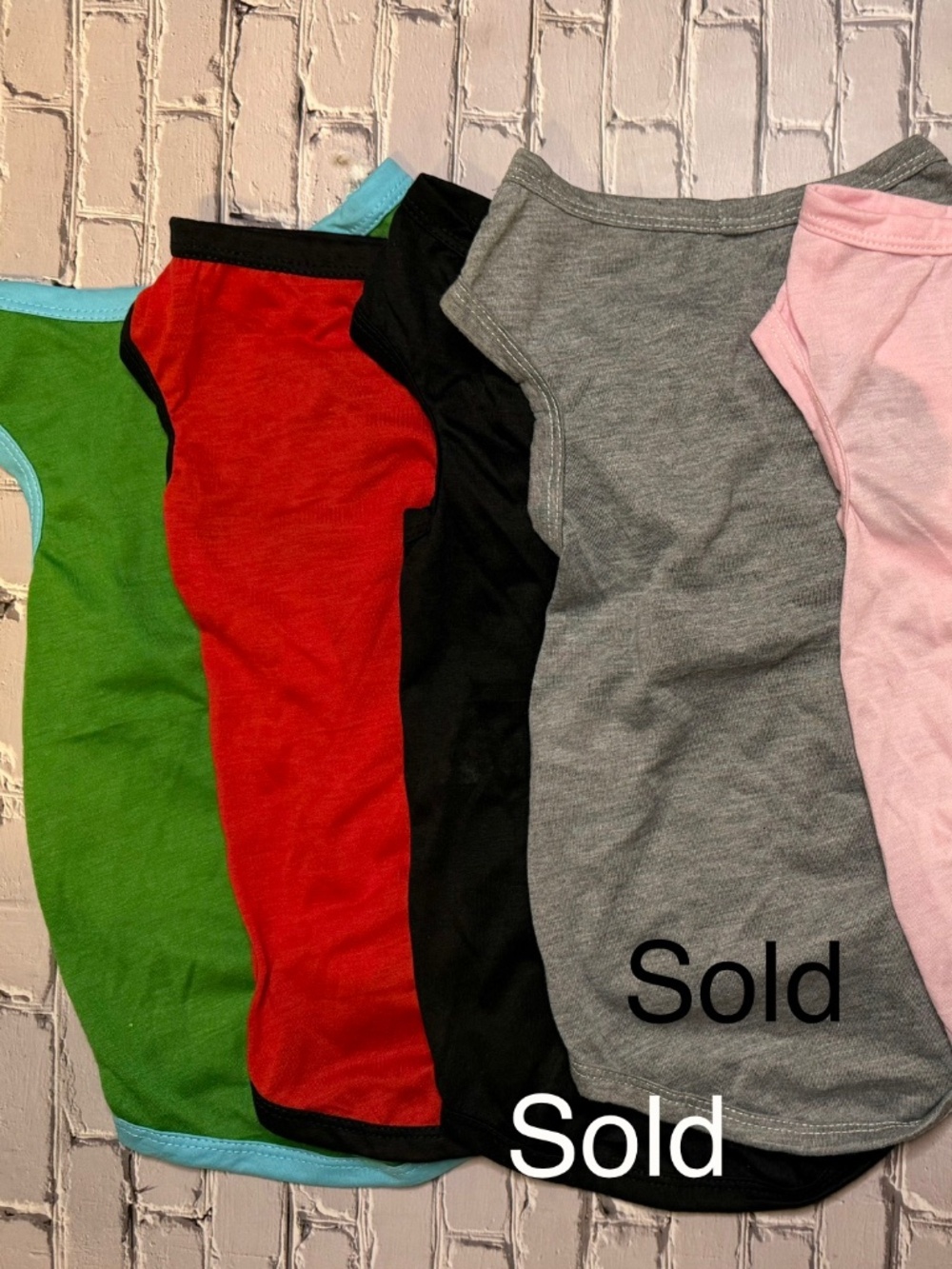 XL Blank Dog Shirts